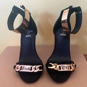Jeffrey Campbell x MS KLL “F**k Off” Heels